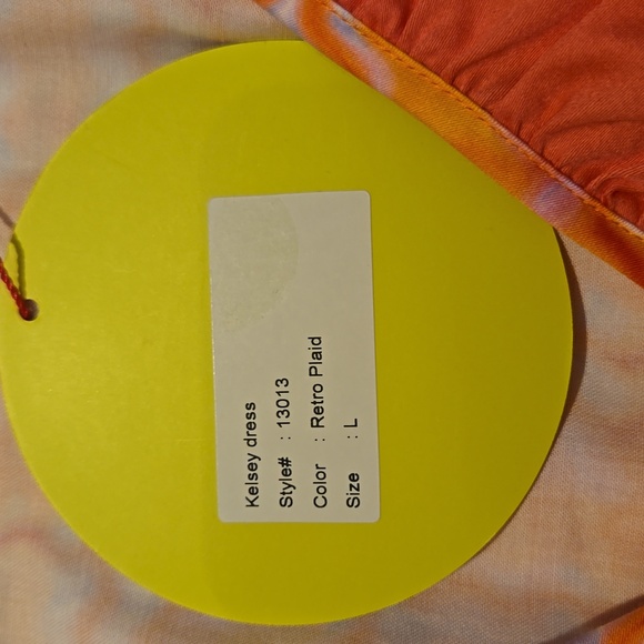 Alden Adair pink and orange Kelsey dress - Picture 7 of 9